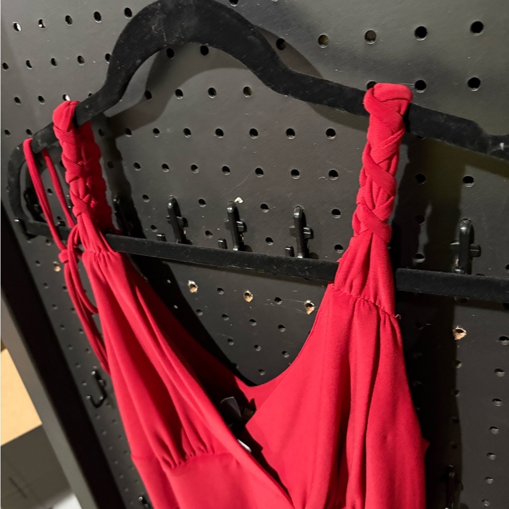 Bisou Bisou Vibrant Red Dress